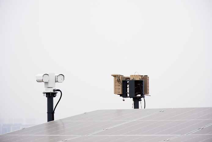 Photoelectric Drone Tracking Device