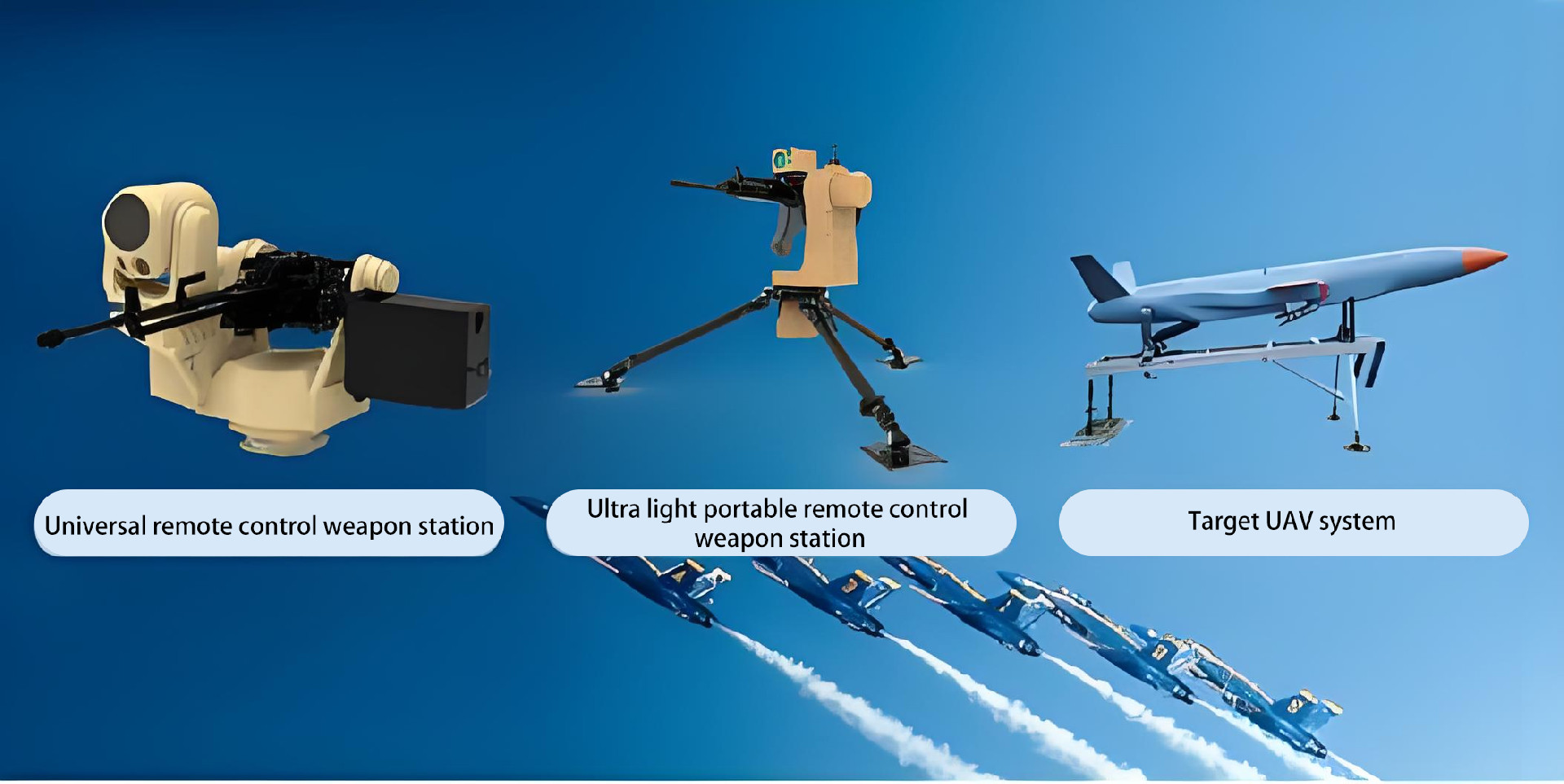 Remote Control Weapon Anti UAV Station
