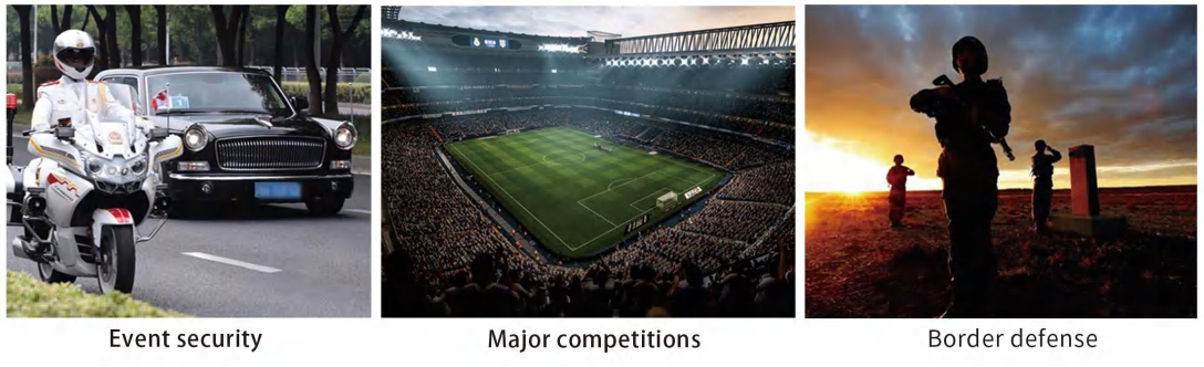 PORTABLE COUNTER UAV APPLICATION  DEVICE 