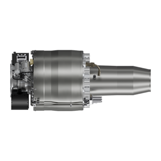 BPS TJ150  small turbojet engine (1500N JET ENGINE)